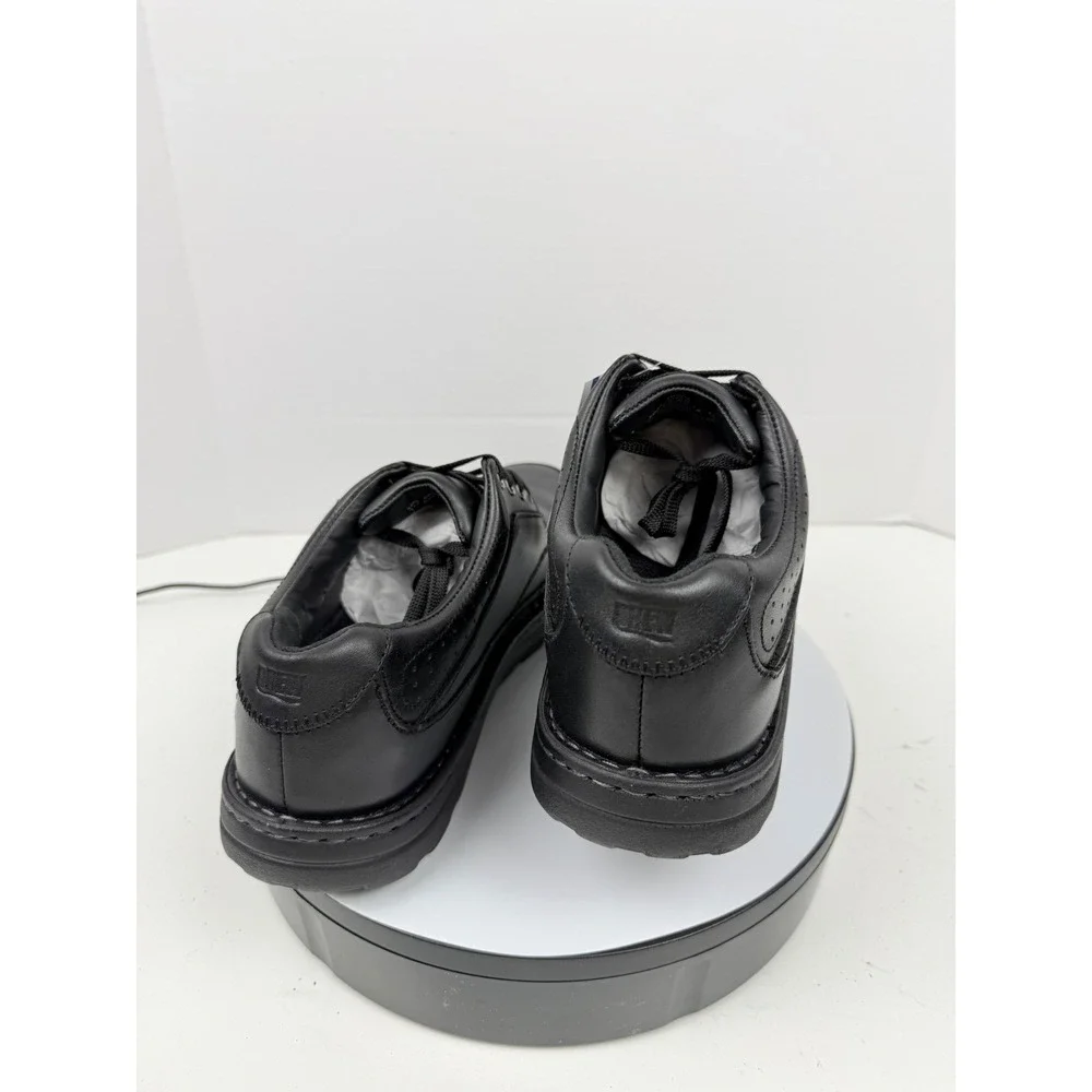Drew Orthopedic Arch Support Men's Black Leather Comfort Oxford Dress Shoes 10 N